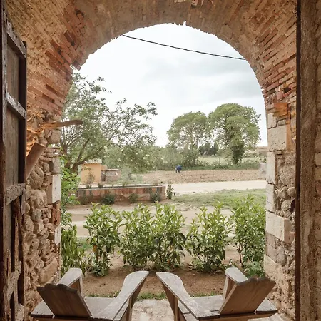 Hotel Castell De Vallgornera Peralada Exterior photo